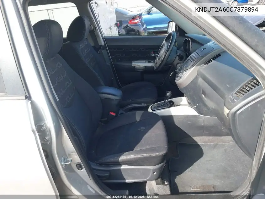 2012 Kia Soul + VIN: KNDJT2A60C7379894 Lot: 42252193