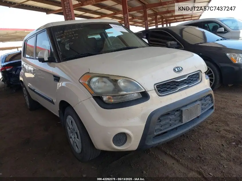 kndjt2a57c7437247 KNDJT2A57C7437247 2012 Kia Soul