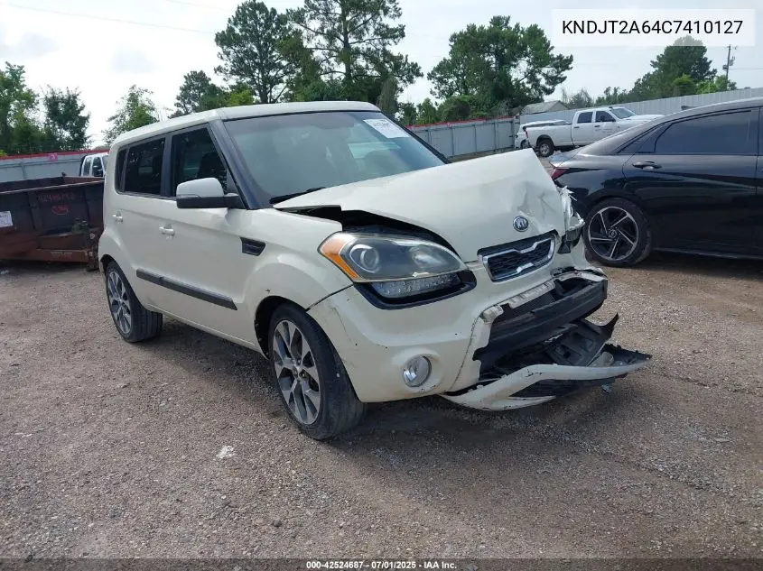 2012 Kia Soul ! VIN: KNDJT2A64C7410127 Lot: 42524687