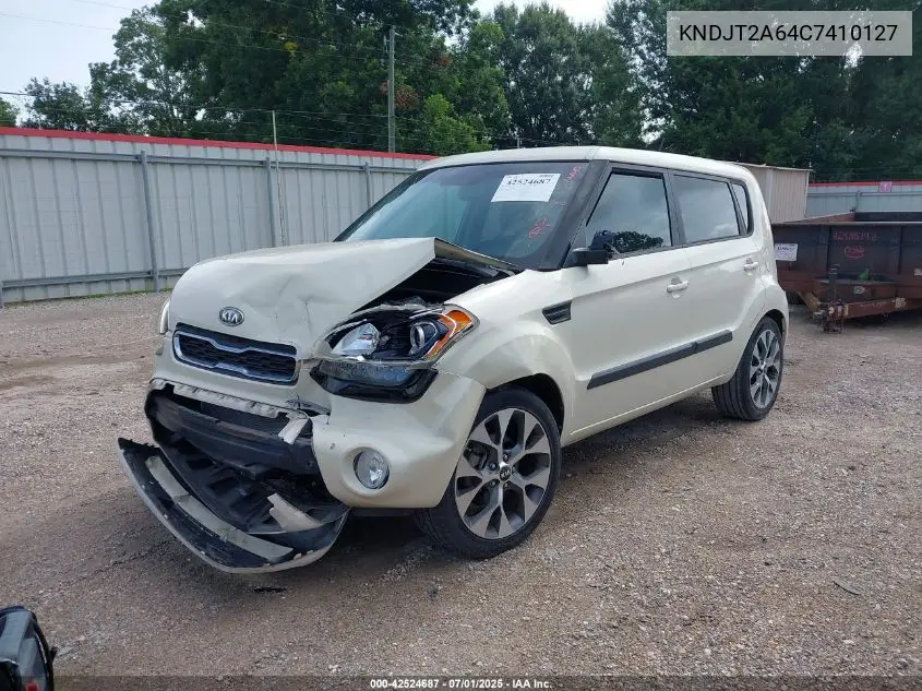 2012 Kia Soul ! VIN: KNDJT2A64C7410127 Lot: 42524687