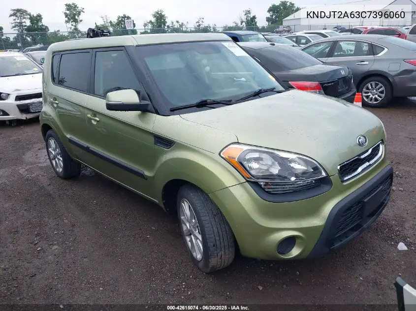 2012 Kia Soul +/!/Sport VIN: KNDJT2A63C7396060 Lot: 42615074