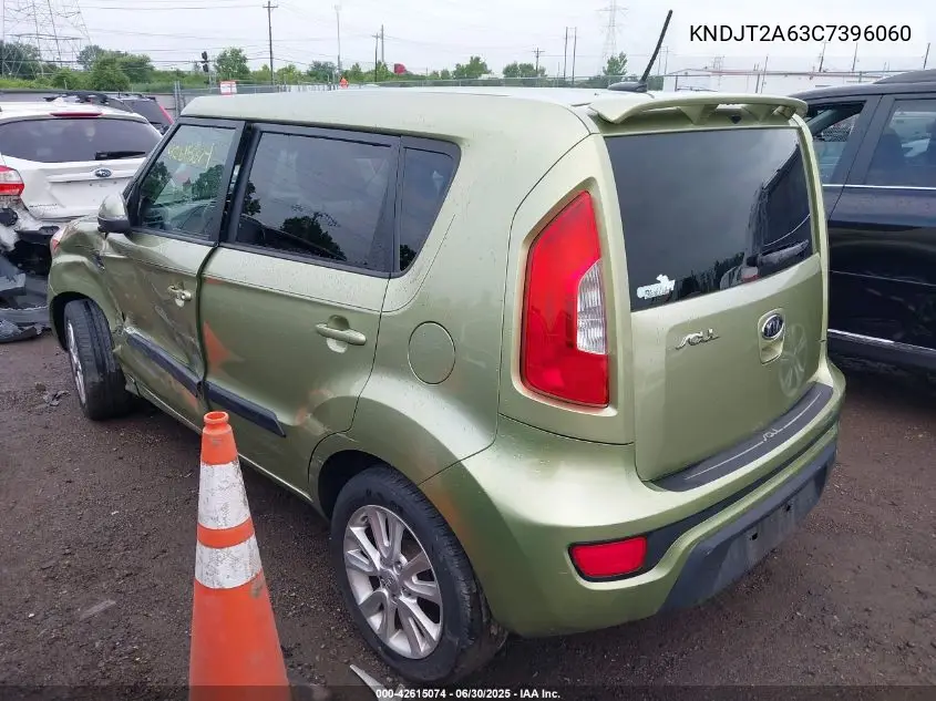 2012 Kia Soul +/!/Sport VIN: KNDJT2A63C7396060 Lot: 42615074