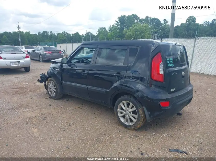 2013 Kia Soul VIN: KNDJT2A58D7590995 Lot: 42539465