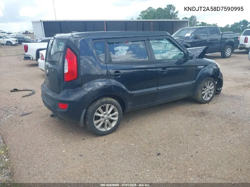 2013 Kia Soul VIN: KNDJT2A58D7590995 Lot: 42539465
