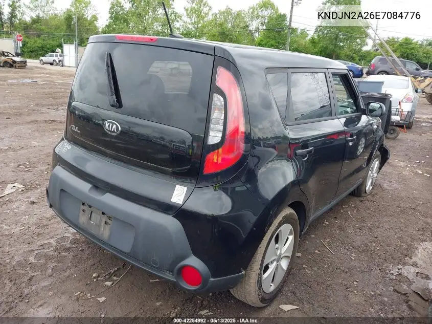 2014 Kia Soul VIN: KNDJN2A26E7084776 Lot: 42254992