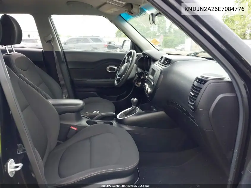 2014 Kia Soul VIN: KNDJN2A26E7084776 Lot: 42254992