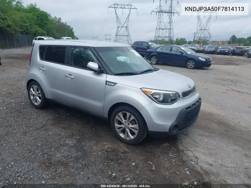 2015 Kia Soul + VIN: KNDJP3A50F7814113 Lot: 42245438