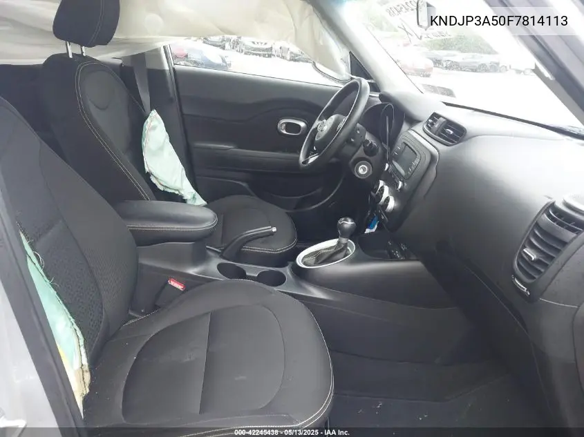 2015 Kia Soul + VIN: KNDJP3A50F7814113 Lot: 42245438