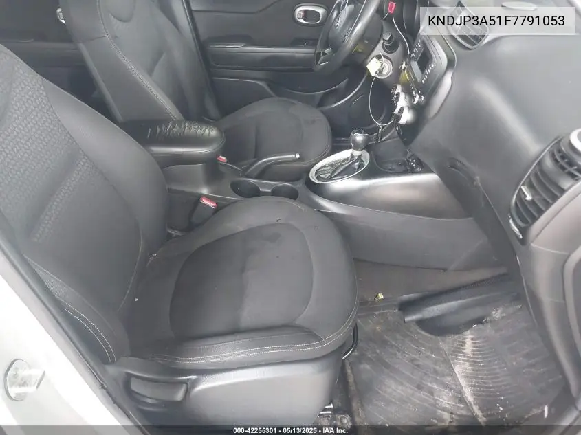 2015 Kia Soul + VIN: KNDJP3A51F7791053 Lot: 42255301