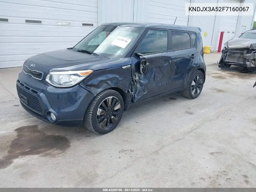 2015 Kia Soul ! VIN: KNDJX3A52F7160067 Lot: 42258706