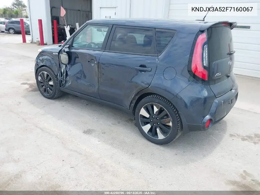2015 Kia Soul ! VIN: KNDJX3A52F7160067 Lot: 42258706