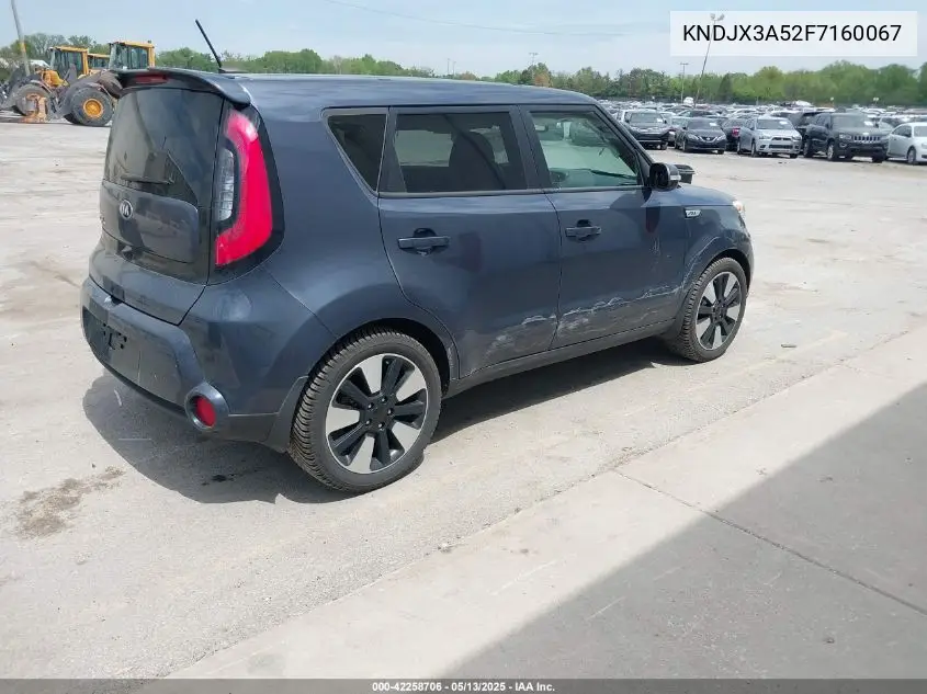 2015 Kia Soul ! VIN: KNDJX3A52F7160067 Lot: 42258706