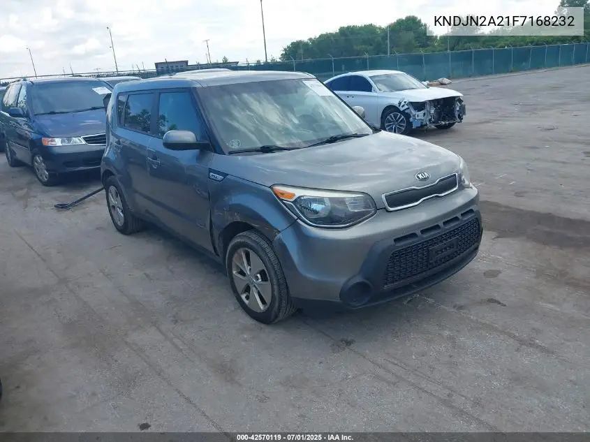 2015 Kia Soul VIN: KNDJN2A21F7168232 Lot: 42570119
