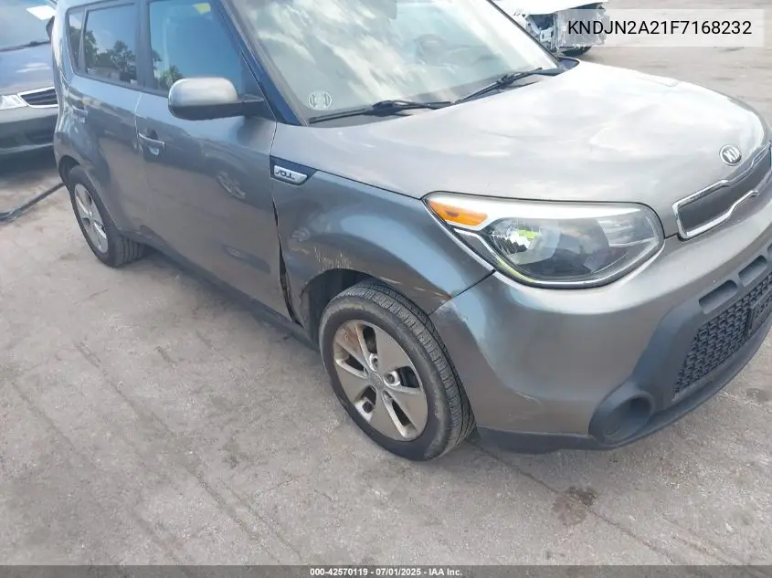 2015 Kia Soul VIN: KNDJN2A21F7168232 Lot: 42570119