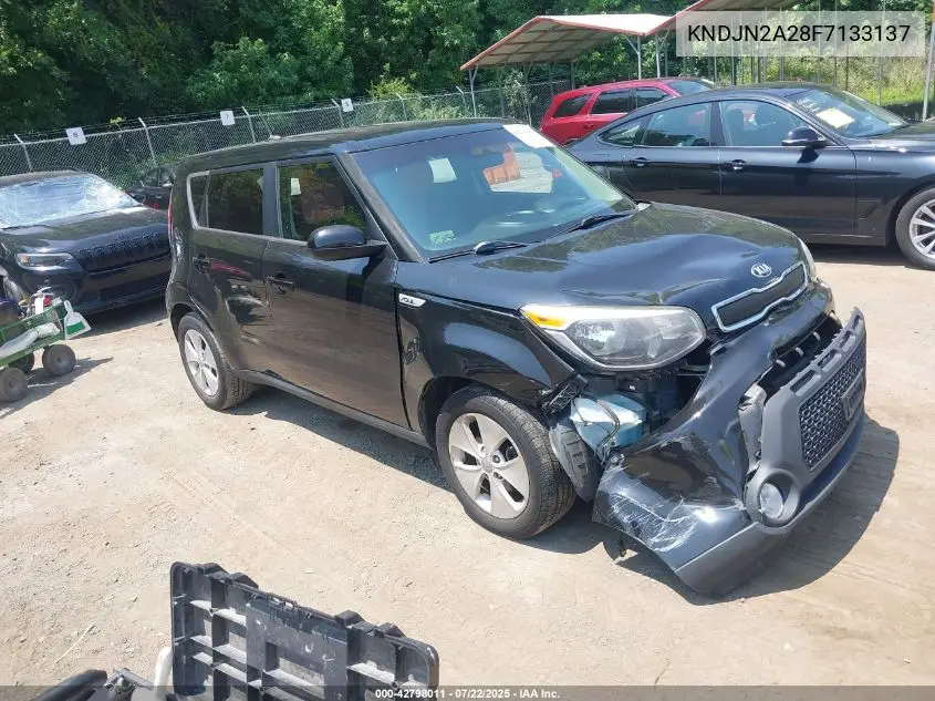 2015 Kia Soul VIN: KNDJN2A28F7133137 Lot: 42798011