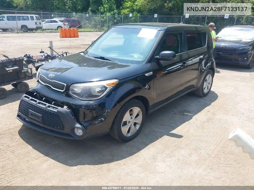 2015 Kia Soul VIN: KNDJN2A28F7133137 Lot: 42798011