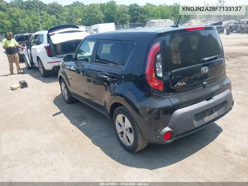 2015 Kia Soul VIN: KNDJN2A28F7133137 Lot: 42798011