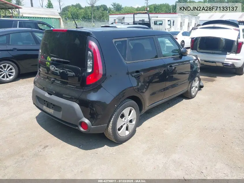 2015 Kia Soul VIN: KNDJN2A28F7133137 Lot: 42798011