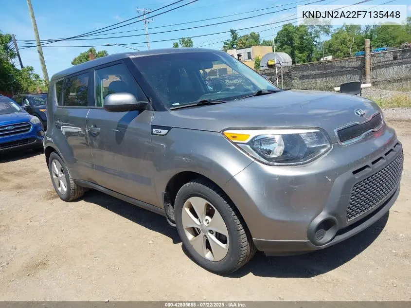 2015 Kia Soul VIN: KNDJN2A22F7135448 Lot: 42805688