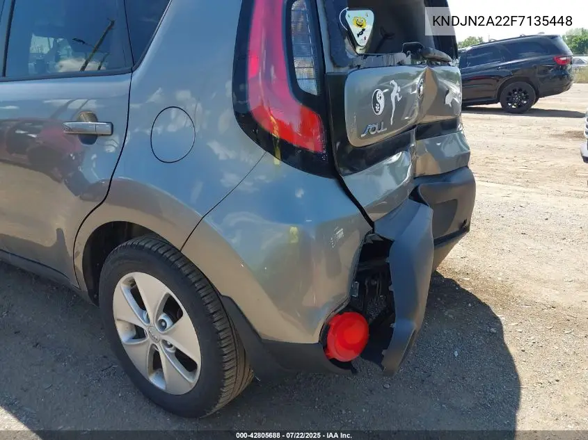 2015 Kia Soul VIN: KNDJN2A22F7135448 Lot: 42805688
