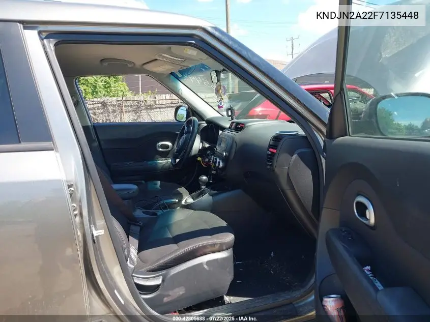 2015 Kia Soul VIN: KNDJN2A22F7135448 Lot: 42805688