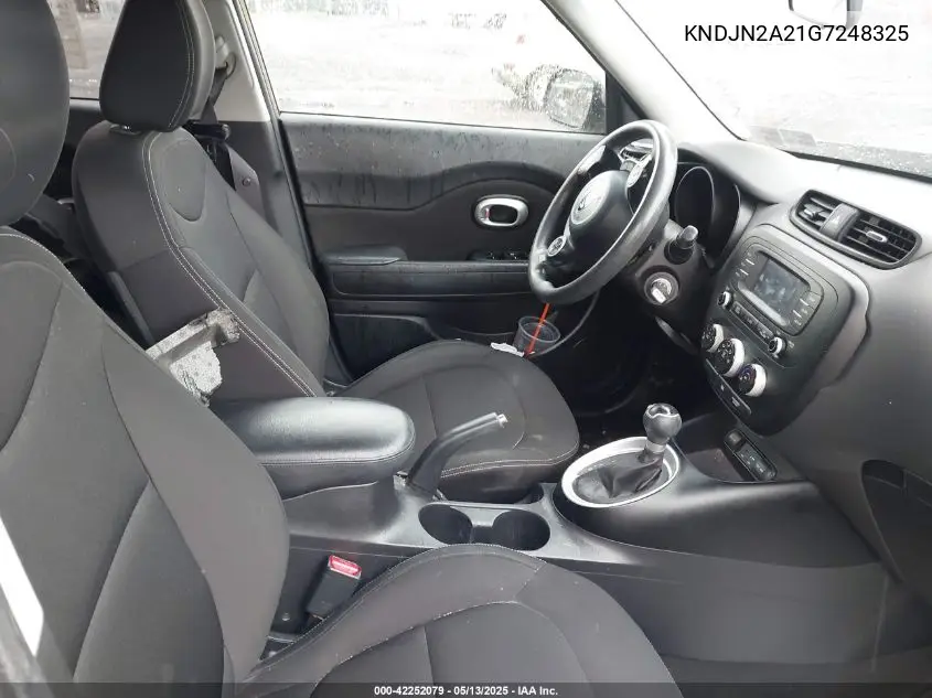 kndjn2a21g7248325 KNDJN2A21G7248325 2016 Kia Soul