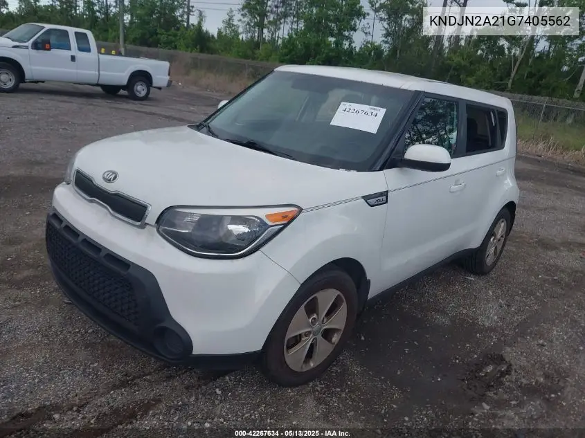 kndjn2a21g7405562 KNDJN2A21G7405562 2016 Kia Soul