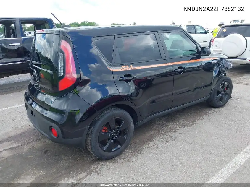 2017 Kia Soul VIN: KNDJN2A22H7882132 Lot: 42259933