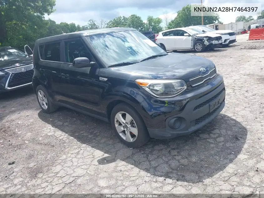 2017 Kia Soul VIN: KNDJN2A28H7464397 Lot: 42260762
