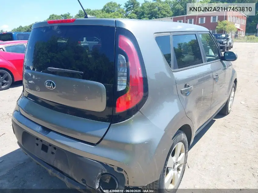 2017 Kia Soul VIN: KNDJN2A21H7453810 Lot: 42566518
