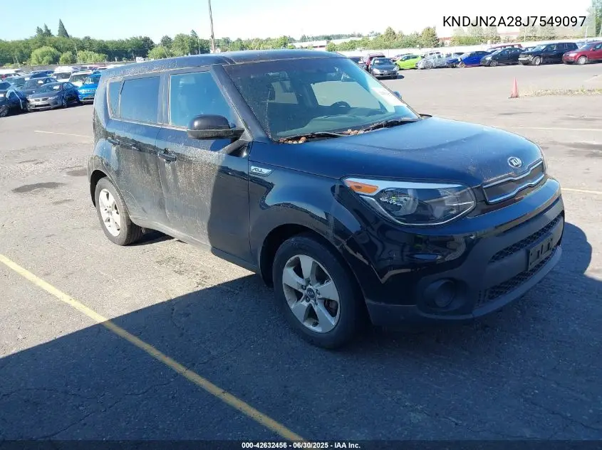 2018 Kia Soul VIN: KNDJN2A28J7549097 Lot: 42632456