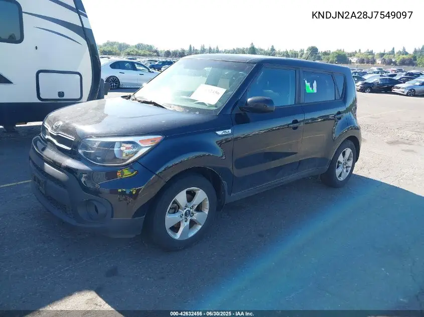 2018 Kia Soul VIN: KNDJN2A28J7549097 Lot: 42632456