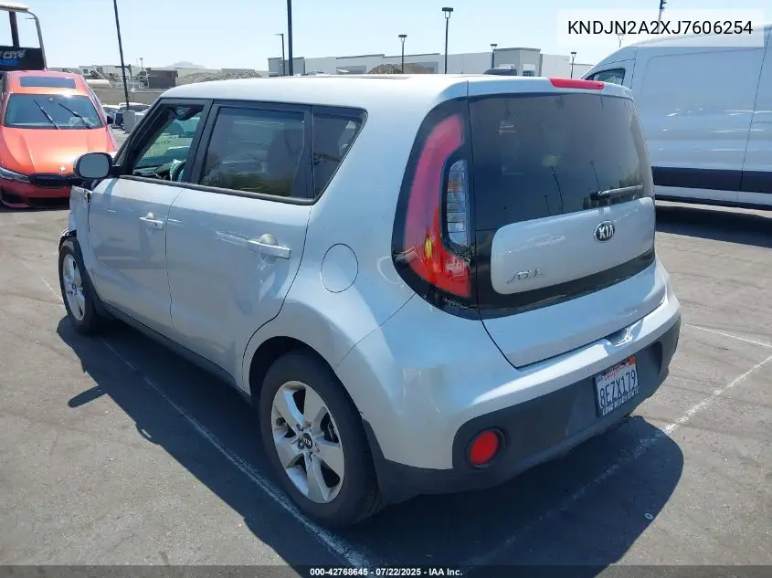 2018 Kia Soul VIN: KNDJN2A2XJ7606254 Lot: 42768645