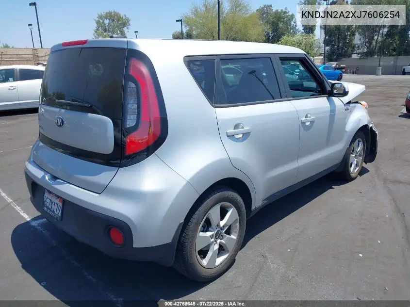 2018 Kia Soul VIN: KNDJN2A2XJ7606254 Lot: 42768645