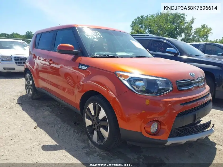 2019 Kia Soul + VIN: KNDJP3A58K7696614 Lot: 42779939