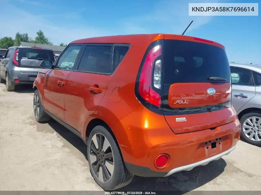 2019 Kia Soul + VIN: KNDJP3A58K7696614 Lot: 42779939