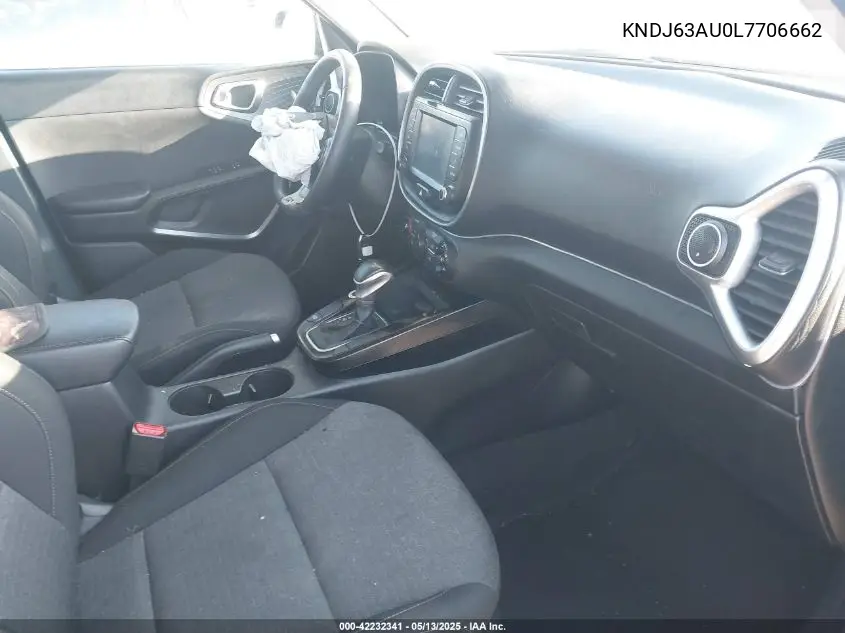 2020 Kia Soul Gt-Line VIN: KNDJ63AU0L7706662 Lot: 42232341