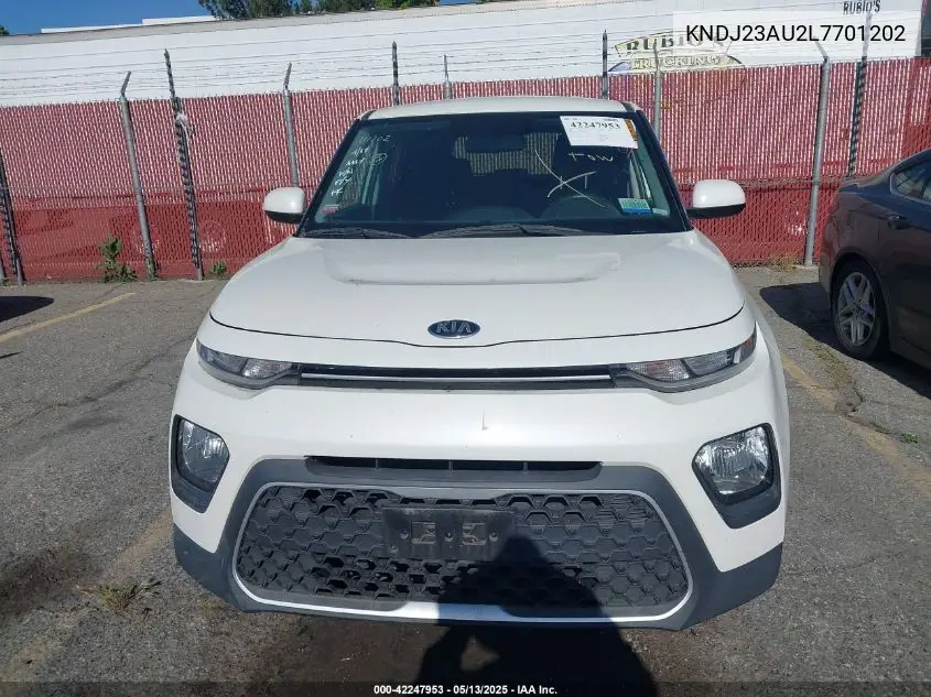 2020 Kia Soul Lx VIN: KNDJ23AU2L7701202 Lot: 42247953