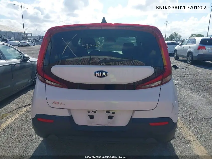 2020 Kia Soul Lx VIN: KNDJ23AU2L7701202 Lot: 42247953