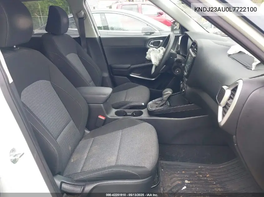 2020 Kia Soul S VIN: KNDJ23AU0L7722100 Lot: 42251910