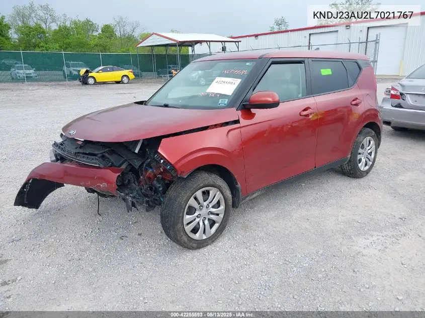 2020 Kia Soul Lx VIN: KNDJ23AU2L7021767 Lot: 42255593