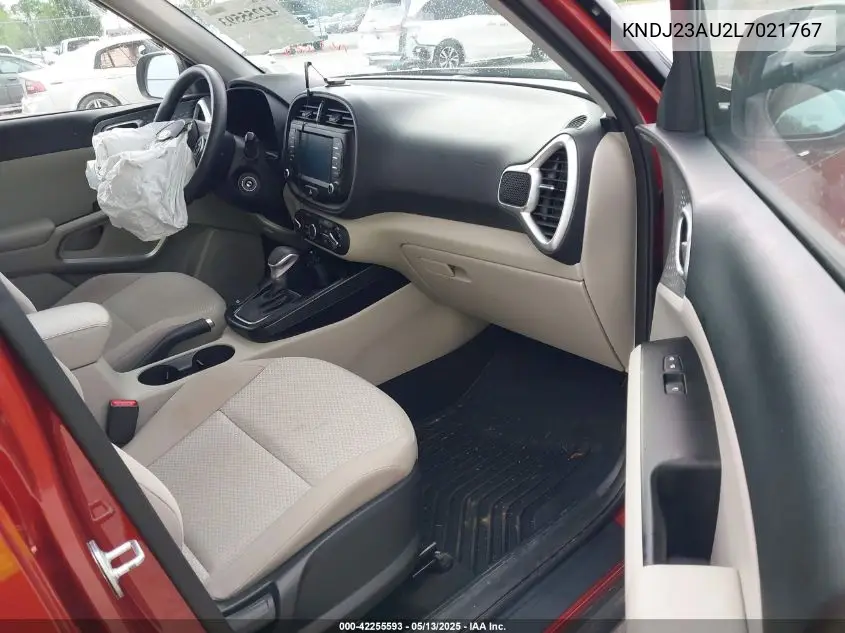 2020 Kia Soul Lx VIN: KNDJ23AU2L7021767 Lot: 42255593