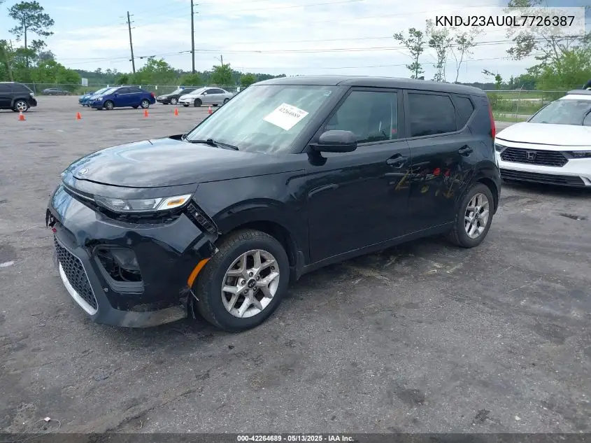 2020 Kia Soul S VIN: KNDJ23AU0L7726387 Lot: 42264689