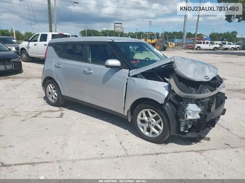 2020 Kia Soul S VIN: KNDJ23AUXL7031480 Lot: 42267008