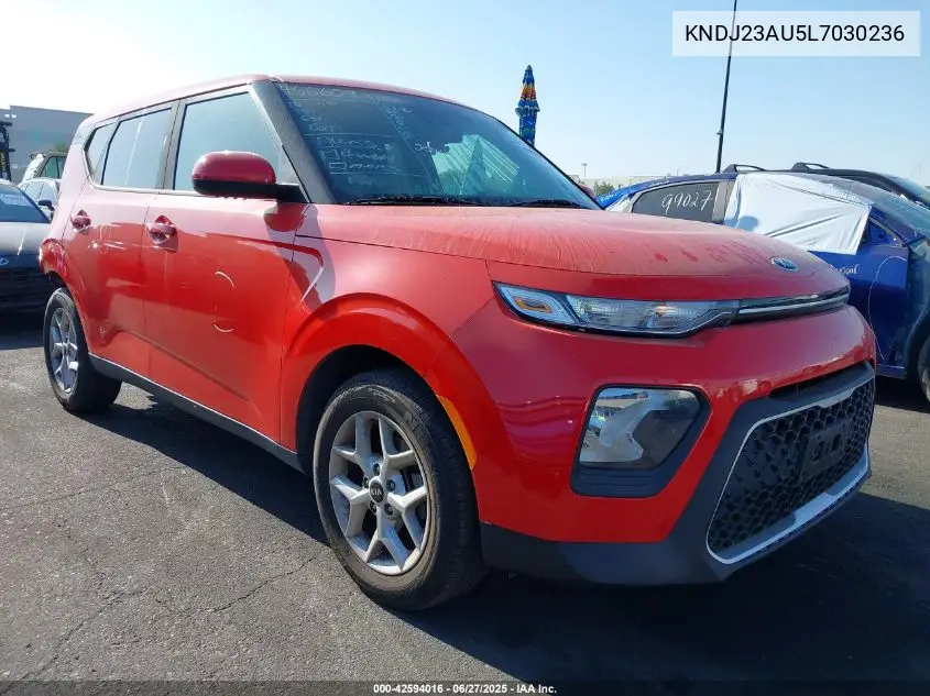 2020 Kia Soul S VIN: KNDJ23AU5L7030236 Lot: 42594016