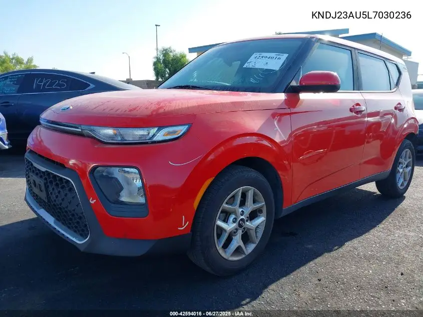 2020 Kia Soul S VIN: KNDJ23AU5L7030236 Lot: 42594016