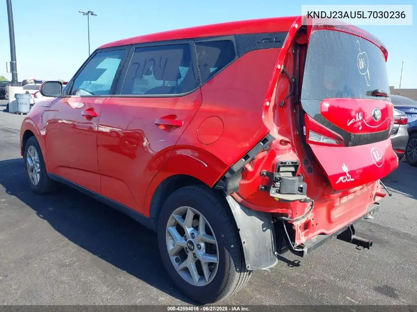 2020 Kia Soul S VIN: KNDJ23AU5L7030236 Lot: 42594016