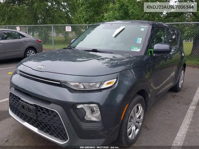 2020 Kia Soul Lx VIN: KNDJ23AU9L7006344 Lot: 42603643