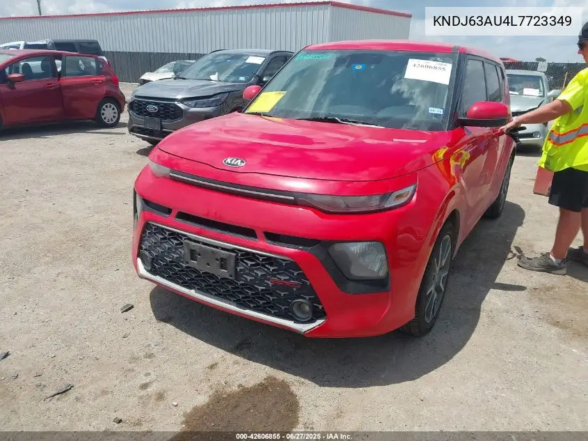 2020 Kia Soul Gt-Line VIN: KNDJ63AU4L7723349 Lot: 42606855