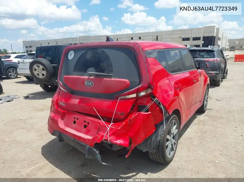 2020 Kia Soul Gt-Line VIN: KNDJ63AU4L7723349 Lot: 42606855